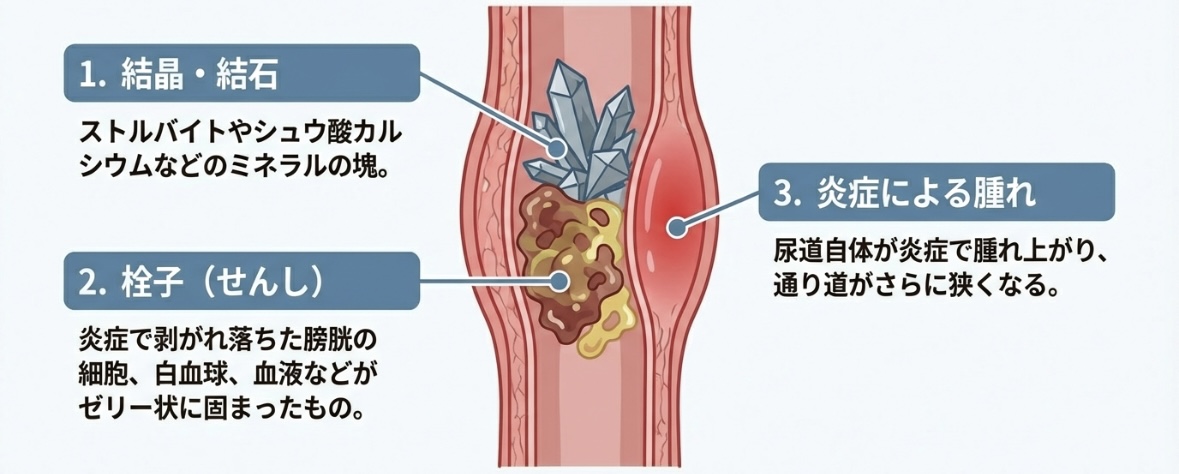 尿道を塞ぐ「栓」の正体